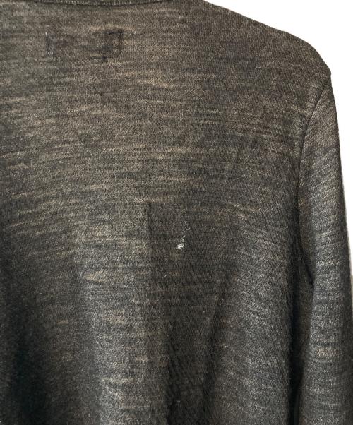 YOHJI YAMAMOTO（ヨウジヤマモト）YOHJI YAMAMOTO (ヨウジヤマモト) ウールカーディガン グレー サイズ:2の古着・服飾アイテム