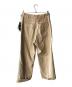 ASPESI (アスペジ) パンツ ベージュ サイズ:40 未使用品：5000円