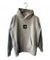 THE NORTH FACE（ザ ノース フェイス）の古着「HEATHER LOGO BIG HOODIE」｜グレー