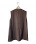 UN3D. (アンスリード) FRINGE POINT LONG VEST ブラウン サイズ:38：7000円