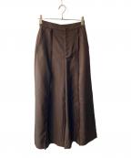 UN3D.アンスリード）の古着「FRINGE POINT WIDE PT」｜ブラウン