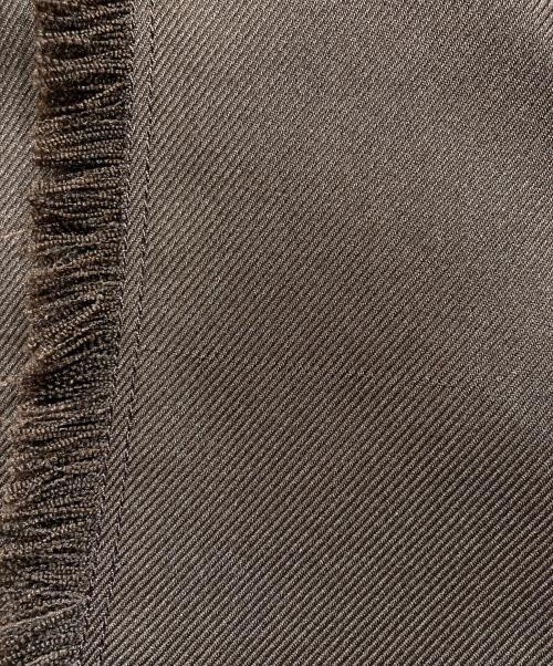 UN3D.（アンスリード）UN3D. (アンスリード) FRINGE POINT WIDE PT ブラウン サイズ:36の古着・服飾アイテム