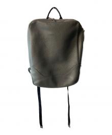PELLE MORBIDA（ペッレモルビダ）の古着「レザーバックパック」｜グレー