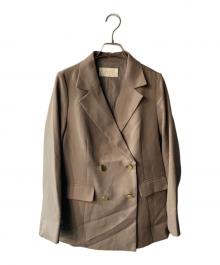 PROPORTION BODY DRESSING（プロポーションボディドレッシング）の古着「テーラードジャケット」｜ブラウン