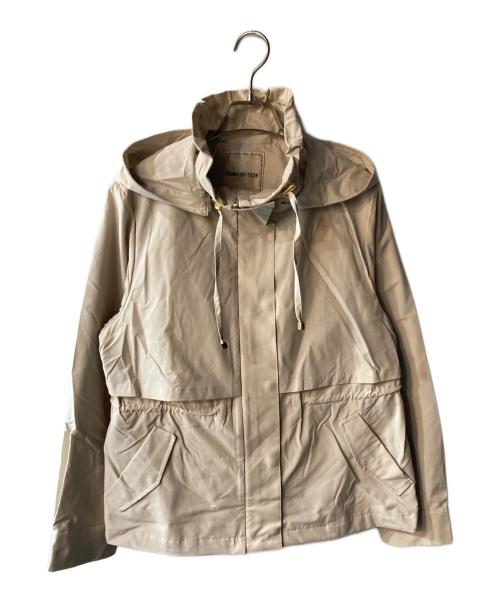 Apuweiser-riche（アプワイザーリッシェ）Apuweiser-riche (アプワイザーリッシェ) 撥水ショートブルゾンジャケット ベージュ サイズ:2の古着・服飾アイテム