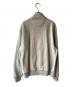 stussy (ステューシー) ロゴ刺繍ハーフジップスウェット グレー サイズ:M：15000円