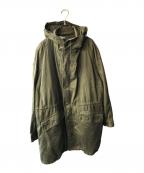 French Armyフランス軍）の古着「フレンチアーミーモッズコート」｜オリーブ