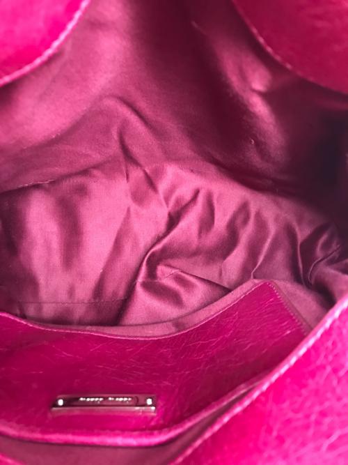 MIU MIU（ミュウミュウ）MIU MIU (ミュウミュウ) vitello lux ribon 2way bag ピンクの古着・服飾アイテム