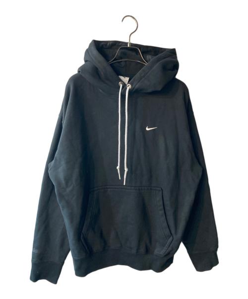 NIKE（ナイキ）NIKE (ナイキ) Swoosh Fleece Hoodie ブラック サイズ:Sの古着・服飾アイテム