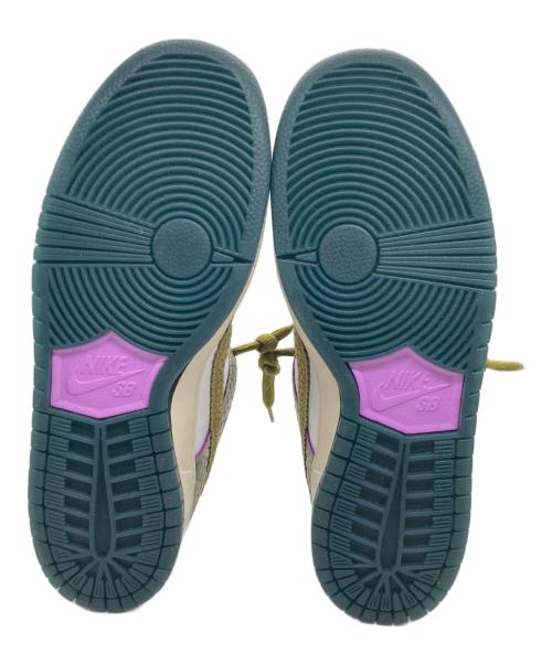 NIKE（ナイキ）NIKE (ナイキ) SB DUNK LOW PRO QS ホワイト×カーキ サイズ:28.5cmの古着・服飾アイテム