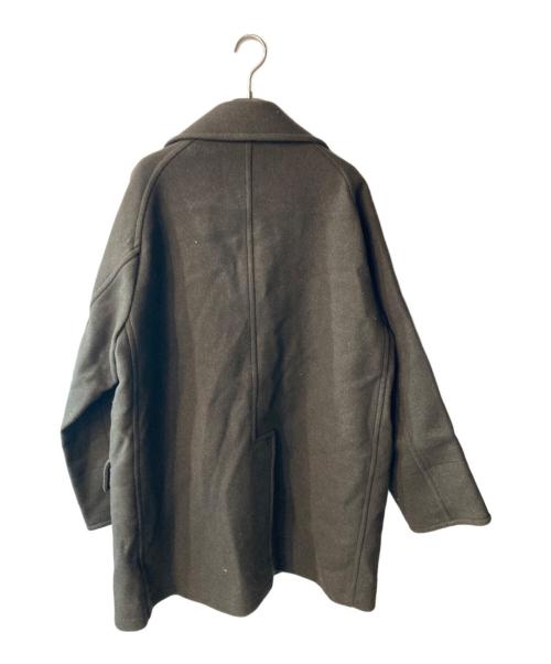 nano・universe（ナノ・ユニバース）nano・universe (ナノ・ユニバース) Pコート ブラウン サイズ:Mの古着・服飾アイテム