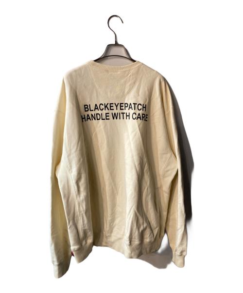 BlackEyePatch（ブラックアイパッチ）BlackEyePatch (ブラックアイパッチ) スウェット ベージュ サイズ:XLの古着・服飾アイテム