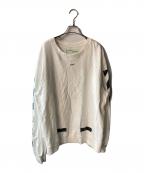 OFFWHITEオフホワイト）の古着「クルーネックスウェット」｜ホワイト