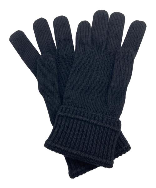 BURBERRY（バーバリー）BURBERRY (バーバリー) ウールグローブ ブラックの古着・服飾アイテム