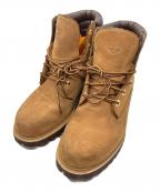 Timberlandティンバーランド）の古着「Alburn 6 Inch Lace Up Waterproof Boots」｜ベージュ