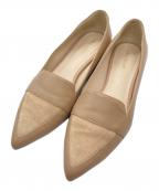 COLE HAANコールハーン）の古着「フラットパンプス」｜ベージュ
