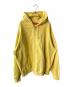 Supreme（シュプリーム）の古着「Small Box Zip Up Hooded Sweatshirt」｜イエロー