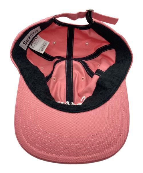 SETINN（セットイン）Setinn (セットイン) キャップ ピンクの古着・服飾アイテム