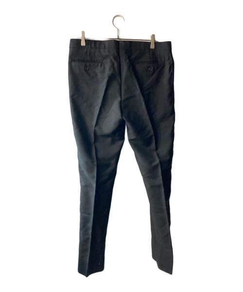 DIOR HOMME（ディオール オム）Dior Homme (ディオール オム) サイドラインスラックス ブラック サイズ:52の古着・服飾アイテム