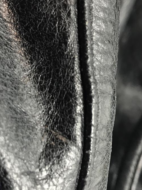 MIU MIU（ミュウミュウ）MIU MIU (ミュウミュウ) VITELLO LUX 2WAY BAG ブラックの古着・服飾アイテム