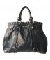 MIU MIU（ミュウミュウ）の古着「VITELLO LUX 2WAY BAG」｜ブラック