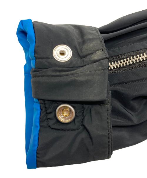 DIESEL（ディーゼル）DIESEL (ディーゼル) ジップアップナイロンジャケット ブラック サイズ:Sの古着・服飾アイテム