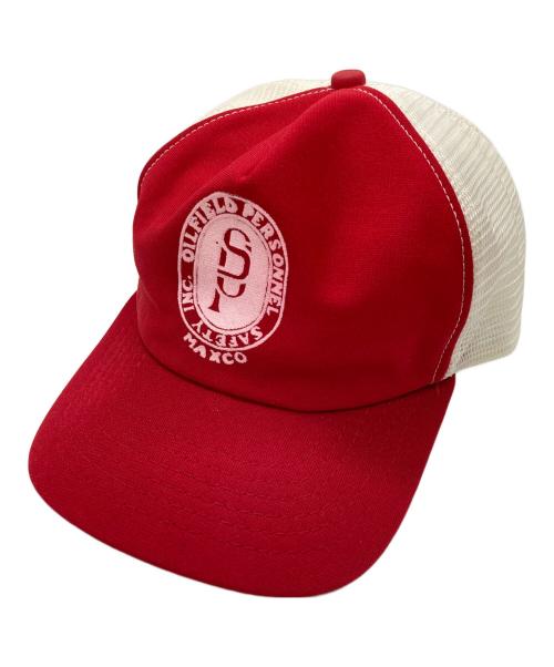 New Era（ニューエラ）New Era (ニューエラ) 60s メッシュキャップ レッドの古着・服飾アイテム