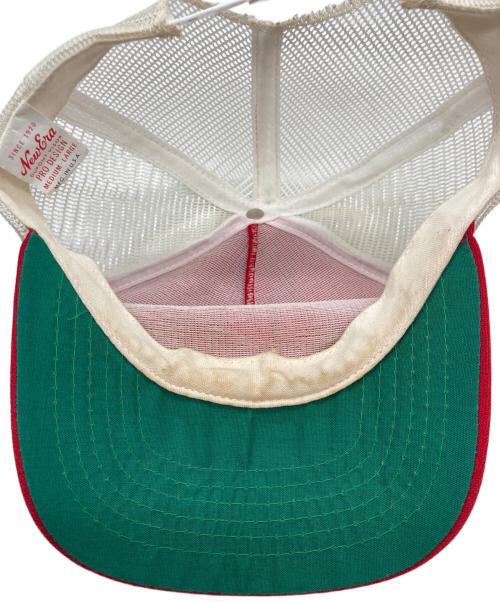 New Era（ニューエラ）New Era (ニューエラ) 60s メッシュキャップ レッドの古着・服飾アイテム