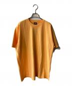 stussyステューシー）の古着「Buana Pigment Dyed Tee」｜オレンジ