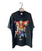 SUPREME×UNDERCOVERシュプリーム×アンダーカバー）の古着「Lupin Tee」｜ブラック