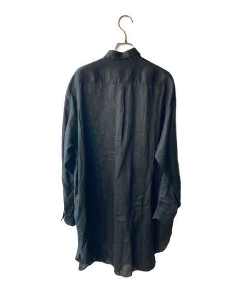 Demi-Luxe Beams（デミルクス ビームス）Demi-Luxe BEAMS (デミルクス ビームス) ビーチサイドシャツ ブラック サイズ:free 未使用品の古着・服飾アイテム