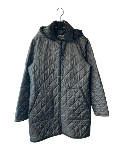 LAVENHAM（ラベンハム）LAVENHAM (ラベンハム) キルティングコート ブラック サイズ:Mの古着・服飾アイテム