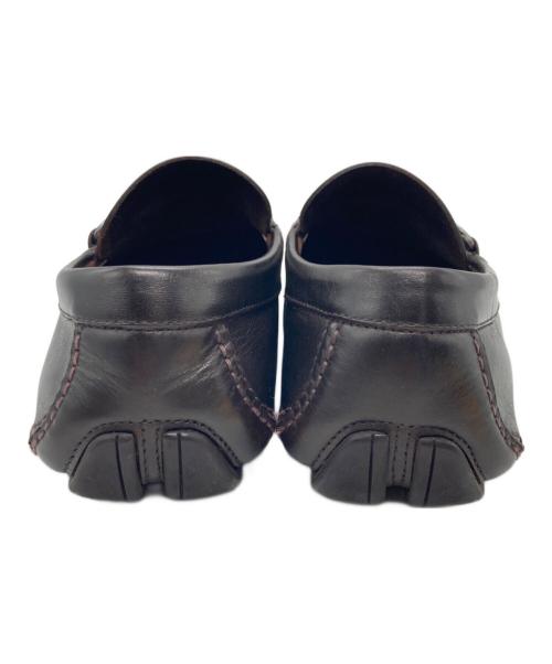 Salvatore Ferragamo（サルヴァトーレ フェラガモ）Salvatore Ferragamo (サルヴァトーレ フェラガモ) ドライビングシューズ ブラウン サイズ:6　1/2の古着・服飾アイテム