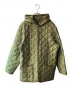 LAVENHAMラベンハム）の古着「キルティングコート」｜カーキ