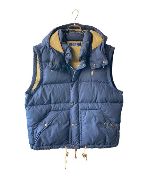 POLO RALPH LAUREN（ポロ・ラルフローレン）POLO RALPH LAUREN (ポロ・ラルフローレン) ダウンベスト ネイビー サイズ:XLの古着・服飾アイテム