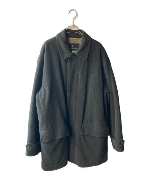 ERMENEGILDO ZEGNA（エルメネジルド・ゼニア）Ermenegildo Zegna (エルメネジルド・ゼニア) ステンカラーコート グレー サイズ:Lの古着・服飾アイテム