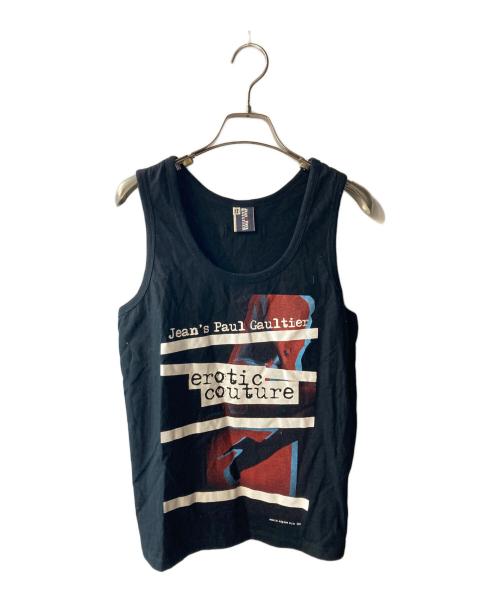 Jean Paul GAULTIER（ジャンポールゴルチェ）Jean Paul GAULTIER (ジャンポールゴルチェ) ノースリーブカットソー ブラック サイズ:48の古着・服飾アイテム