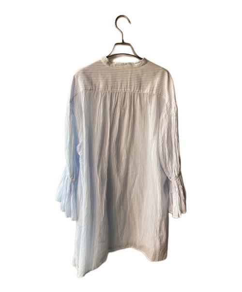 ne quittez pas（ヌキテパ）ne quittez pas (ヌキテパ) チュニックブラウス ホワイト サイズ:freeの古着・服飾アイテム