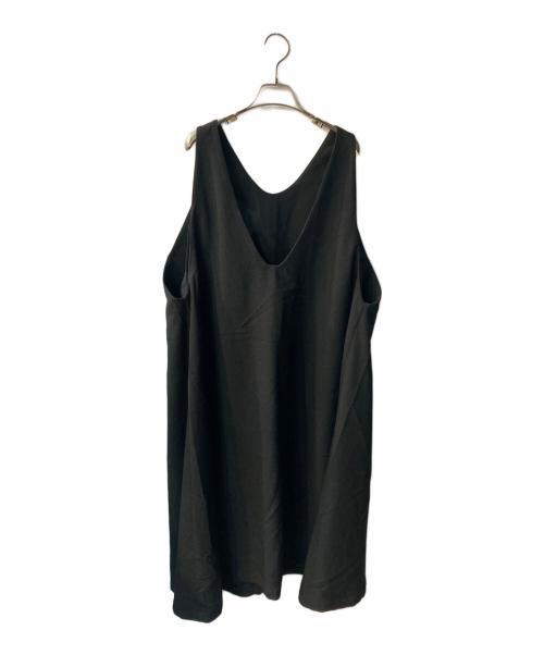 NO CONTROL AIR（ノーコントロールエアー）NO CONTROL AIR (ノーコントロールエアー) ヘビーアムンゼンジャンパースカート ブラック サイズ:freeの古着・服飾アイテム