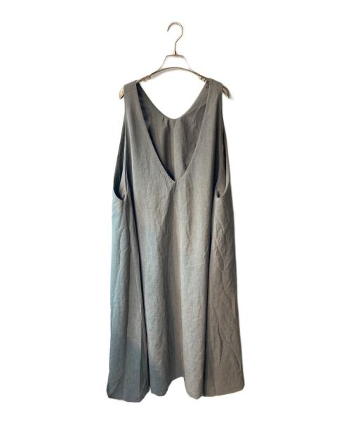 NO CONTROL AIR（ノーコントロールエアー）NO CONTROL AIR (ノーコントロールエアー) ヘビーアムンゼンジャンパースカート グレー サイズ:freeの古着・服飾アイテム