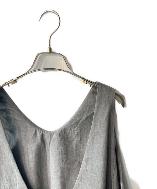 NO CONTROL AIR（ノーコントロールエアー）NO CONTROL AIR (ノーコントロールエアー) ヘビーアムンゼンジャンパースカート グレー サイズ:freeの古着・服飾アイテム