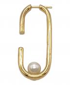 MARIA BLACKマリアブラック）の古着「OVAL WITH PEARL」