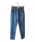 YANUKヤヌーク）の古着「ボーイズテーパードデニムパンツ」｜インディゴ