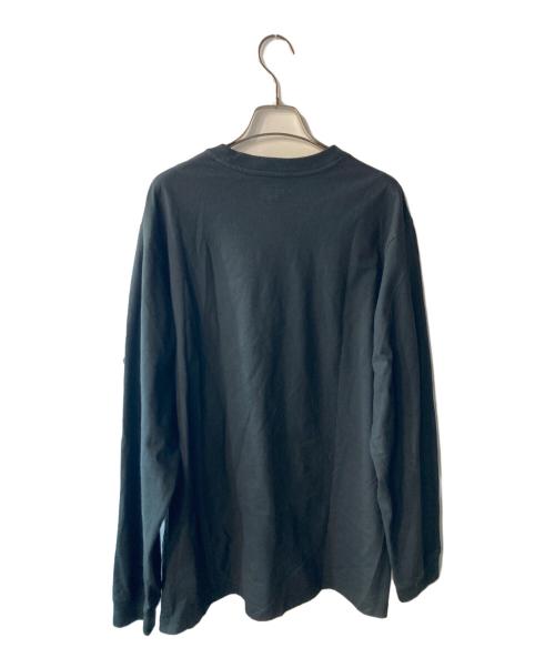 SUPREME（シュプリーム）Supreme (シュプリーム) WOVEN LABEL L/S TOP ブラック サイズ:Mの古着・服飾アイテム