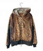 MONITALY×UNITED ARROWSモニタリー×ユナイテッドアローズ）の古着「ジップパーカー」｜ブラウン