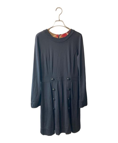 BLUE LABEL CRESTBRIDGE（ブルーレーベルクレストブリッジ）BLUE LABEL CRESTBRIDGE (ブルーレーベルクレストブリッジ) ワンピース ネイビー サイズ:38の古着・服飾アイテム