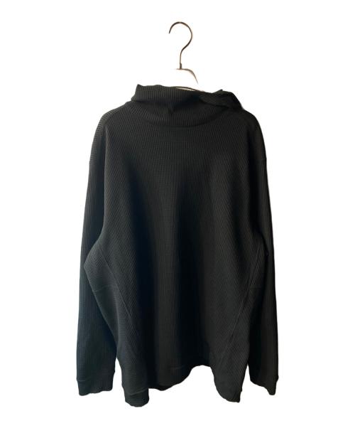 Snow peak（スノーピーク）snow peak (スノーピーク) Dry Waffle Hoodie ブラック サイズ:XLの古着・服飾アイテム