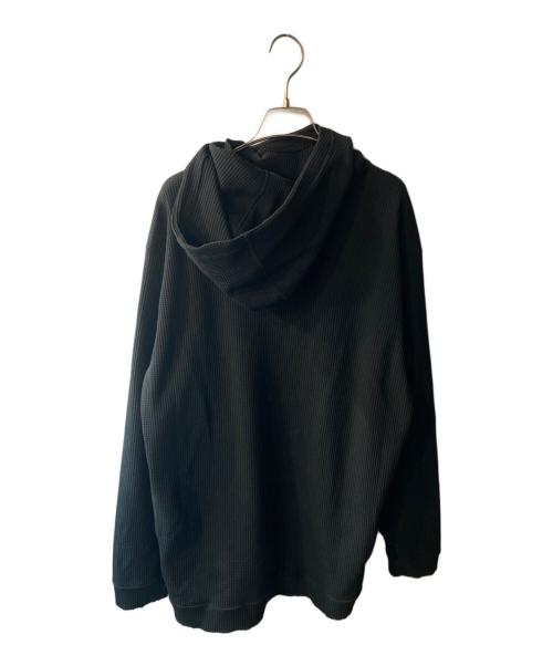 Snow peak（スノーピーク）snow peak (スノーピーク) Dry Waffle Hoodie ブラック サイズ:XLの古着・服飾アイテム