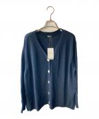 IENAイエナ）の古着「コットンナイロンテープヤーンカーディガン」｜ネイビー