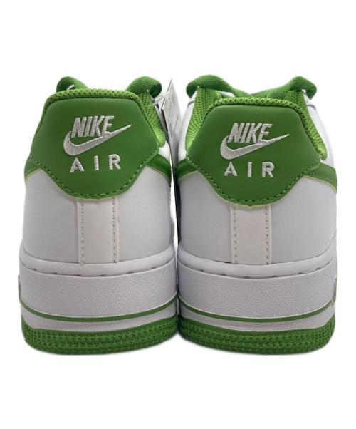 NIKE（ナイキ）NIKE (ナイキ) AIR FORCE 1 '07 ホワイト×グリーン サイズ:24.5㎝の古着・服飾アイテム